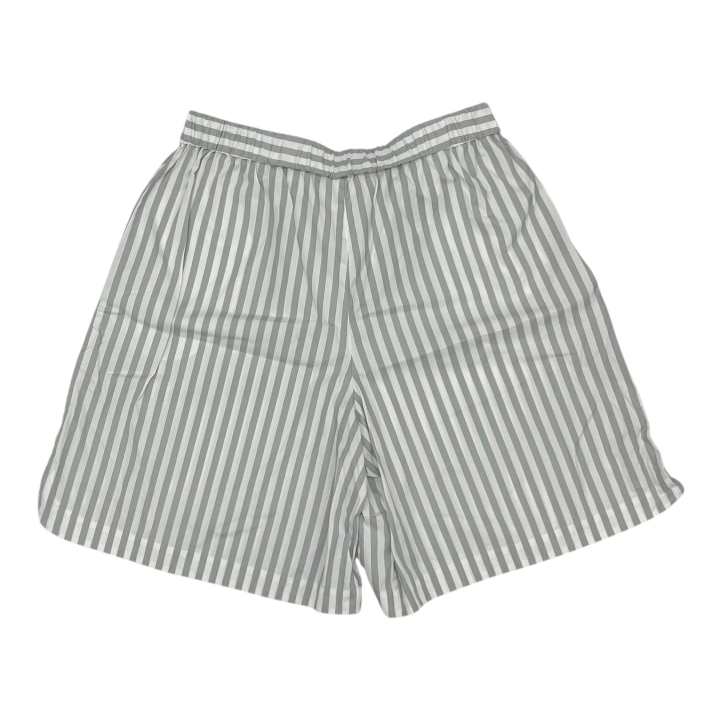 Shorts Designer By Max Mara In Blue & White, Size:16