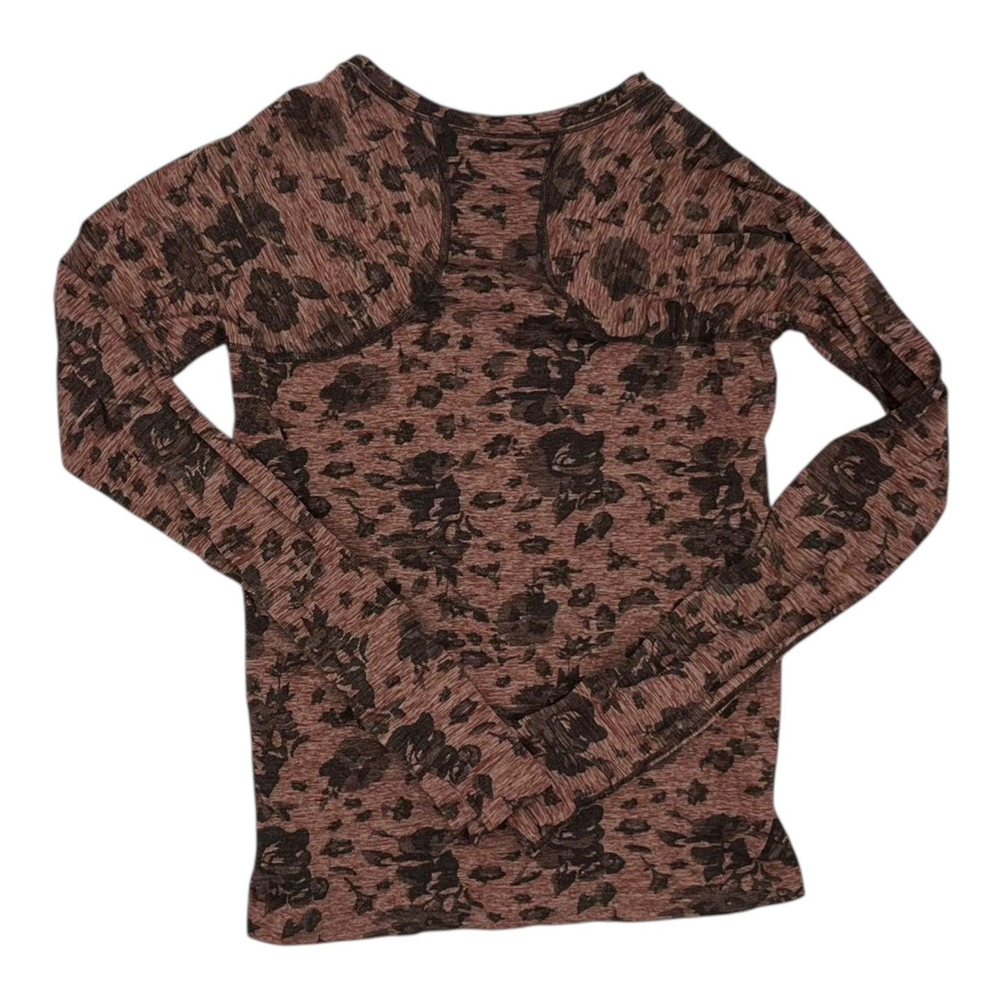 ATHLETIC TOP LS CREWNECK by ATHLETA In BROWN, Size: S