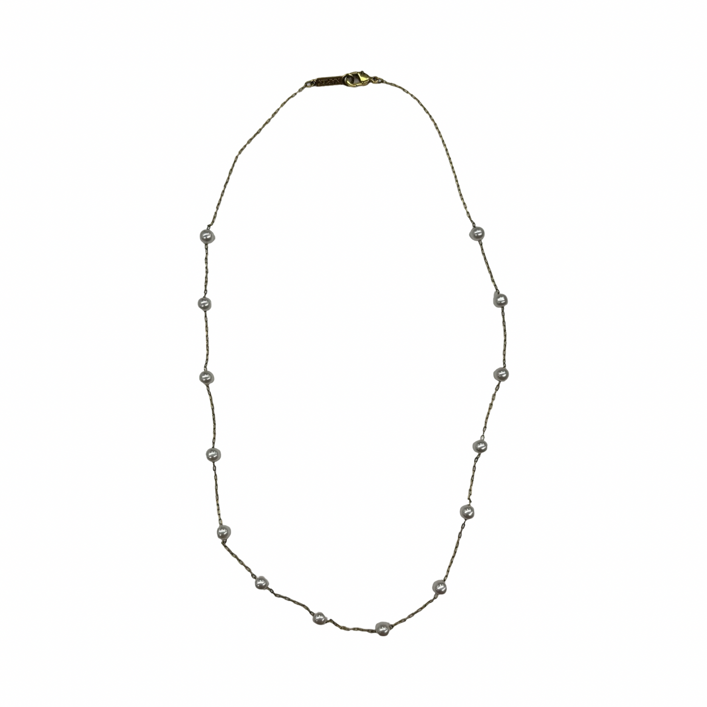 Necklace Chain By Napier In Gold & White