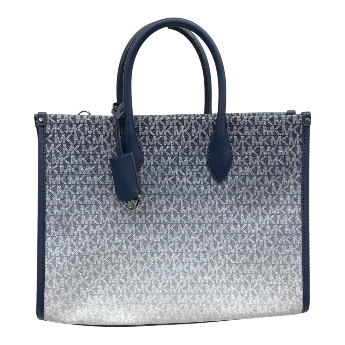 Handbag Designer By Michael Kors In Blue, Size:Large