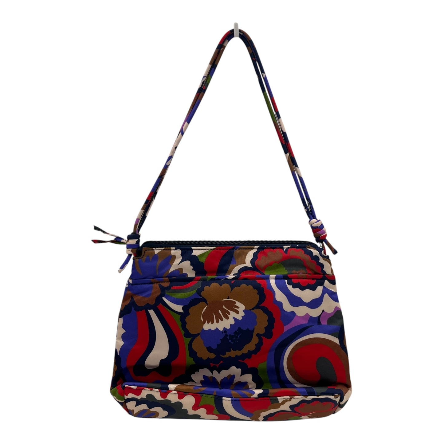 Handbag By Vera Bradley In Floral Print, Size:Small
