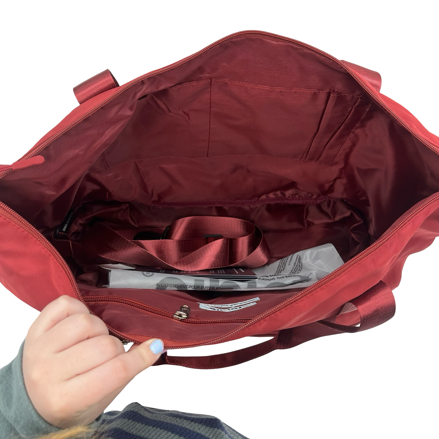 Luggage By Clothes Mentor In Red, Size:Large