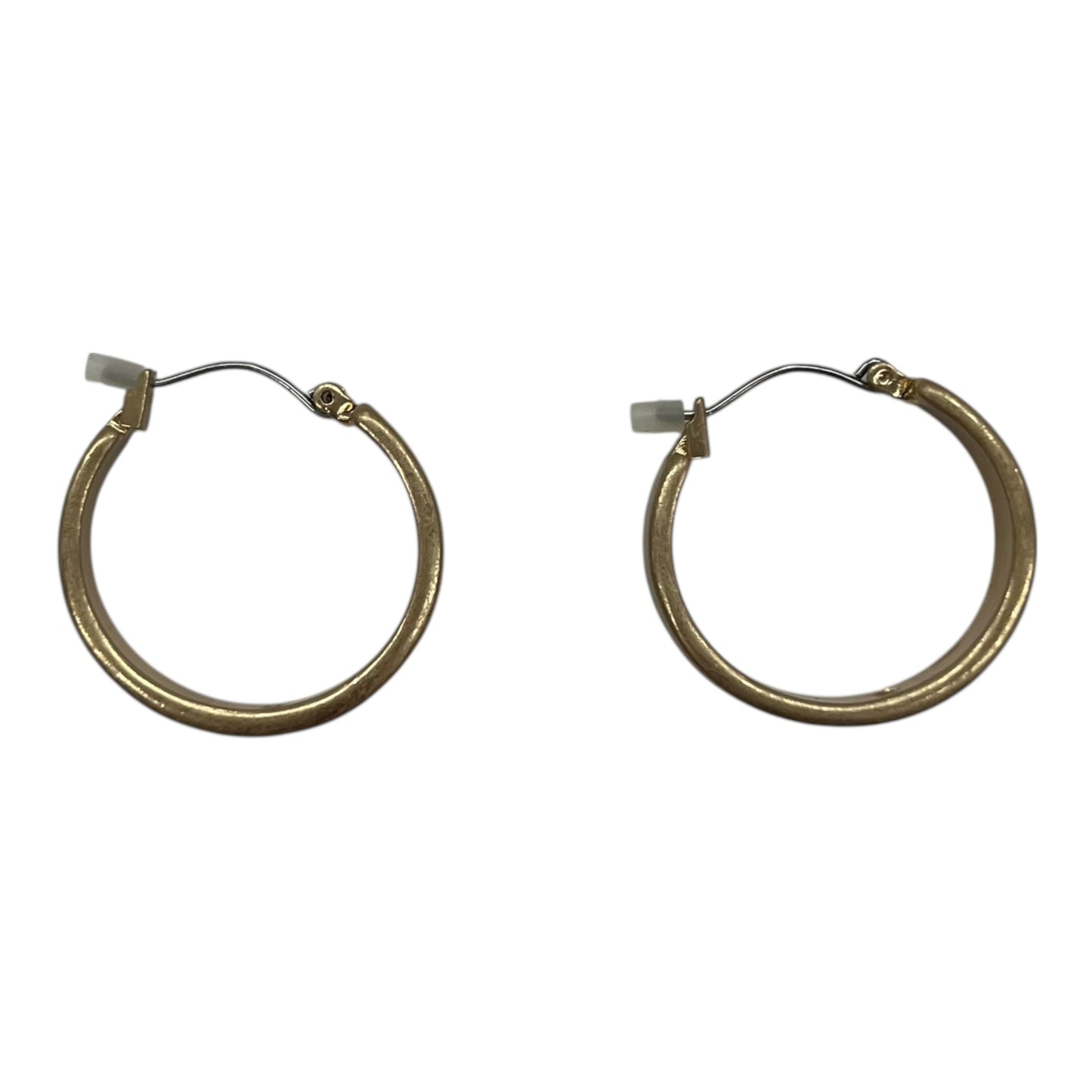 Earrings Hoop By Clothes Mentor In Gold