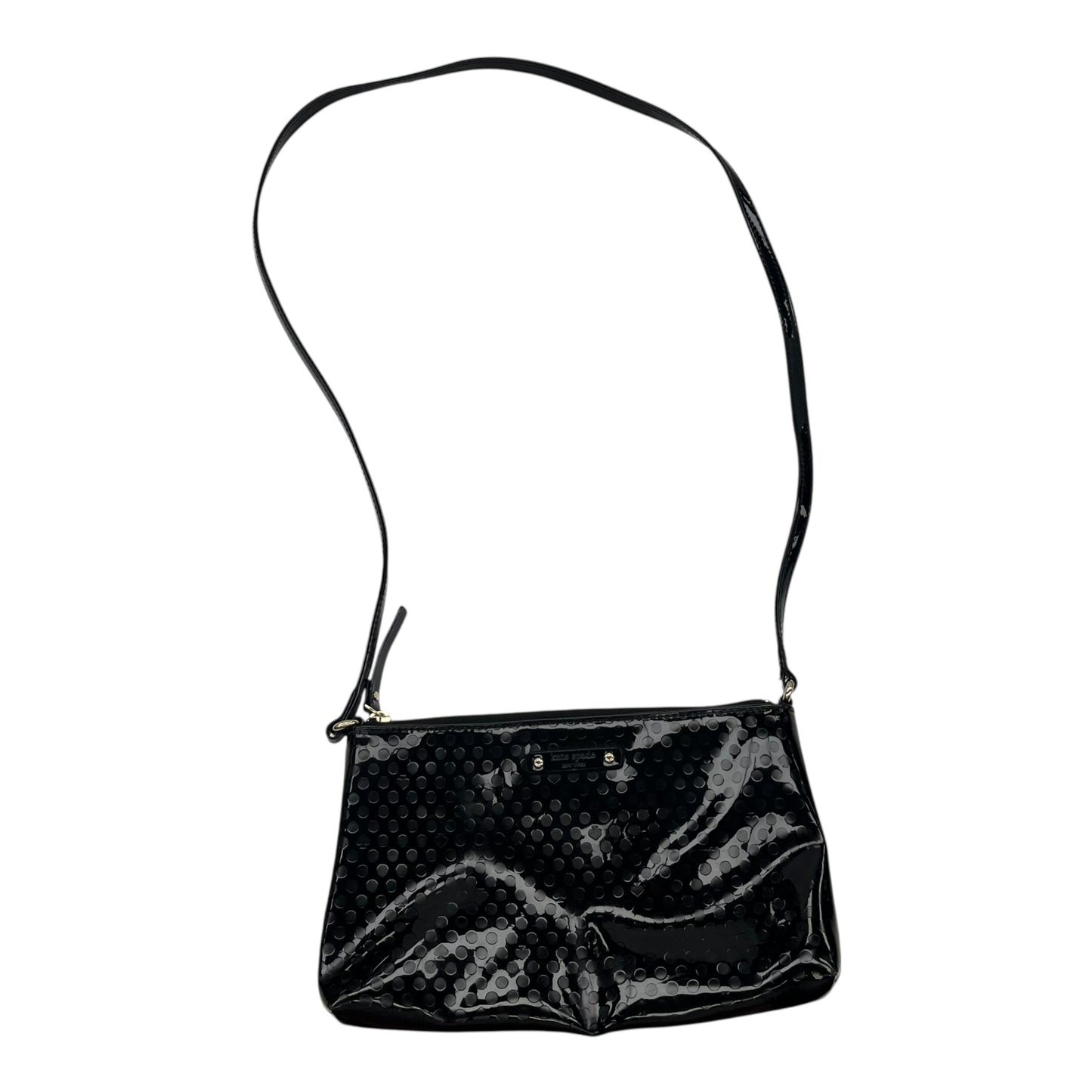 Crossbody Designer By Kate Spade In Black, Size:Small