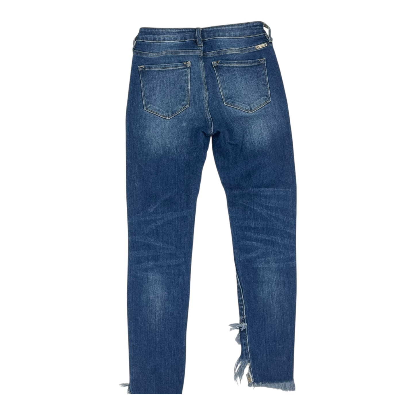 Jeans Skinny By Kancan In Blue Denim, Size:4