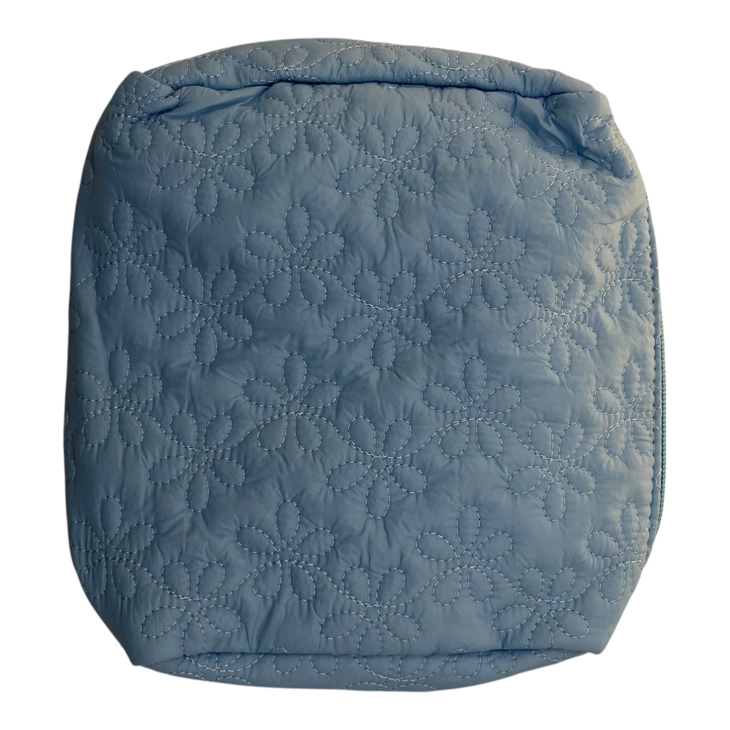 Makeup Bag By Clothes Mentor In Blue, Size:Small