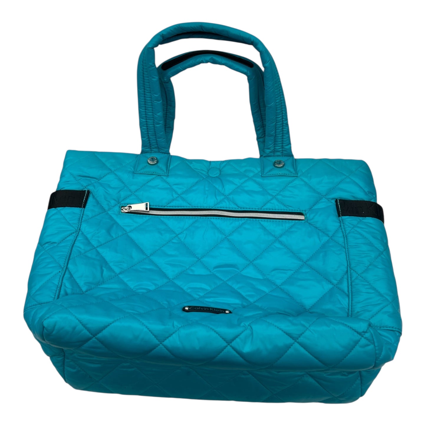 Tote By Calvin Klein In Blue, Size:Medium