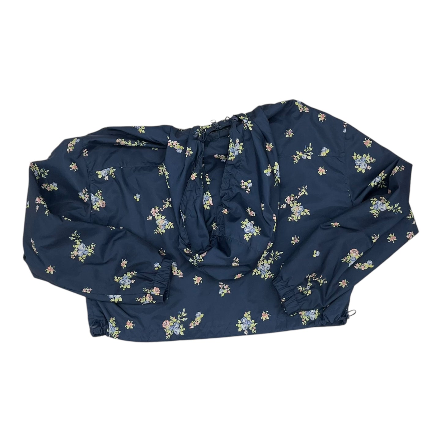 Jacket Windbreaker By Wild Fable In Blue, Size:Xs