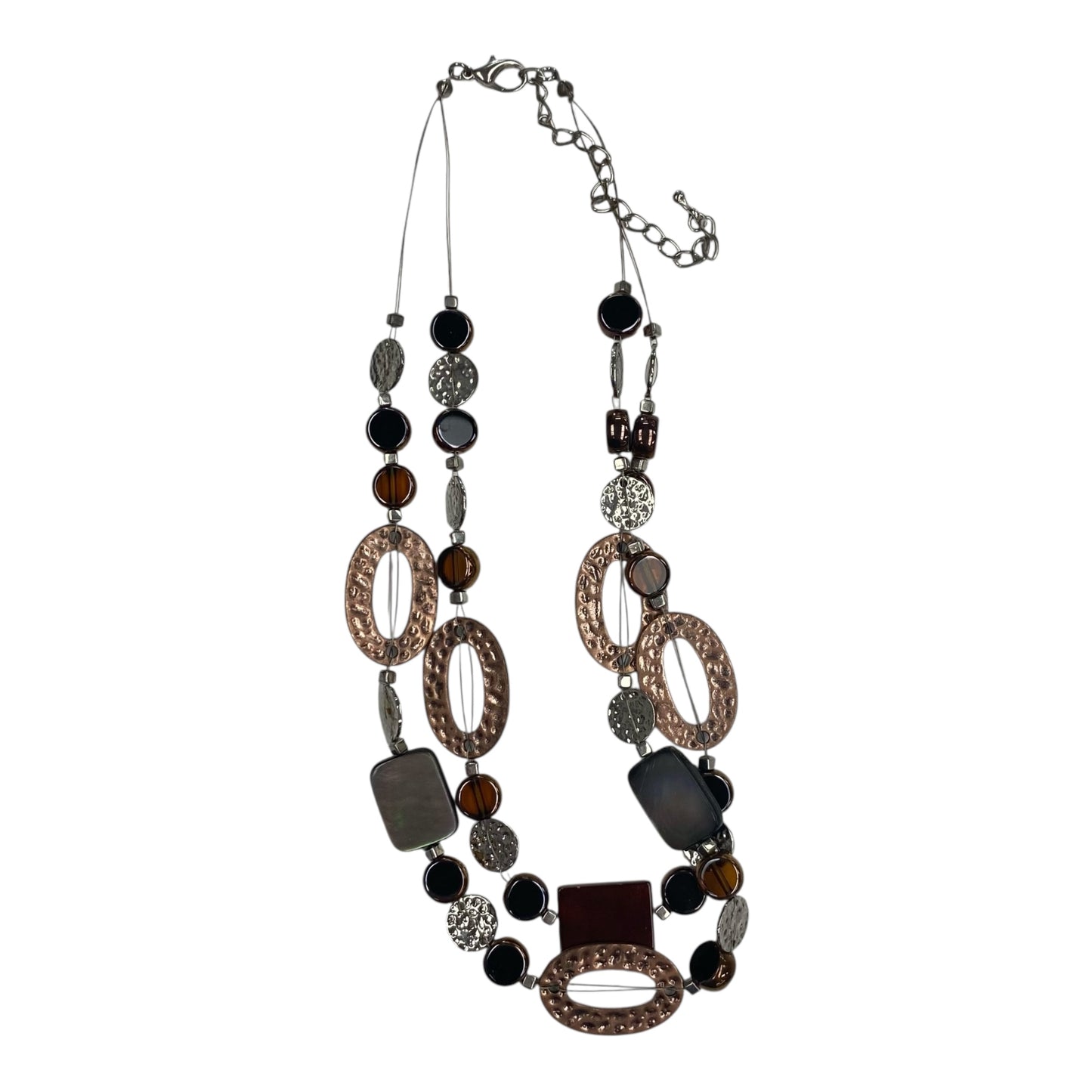 Necklace Layered By Clothes Mentor In Bronze