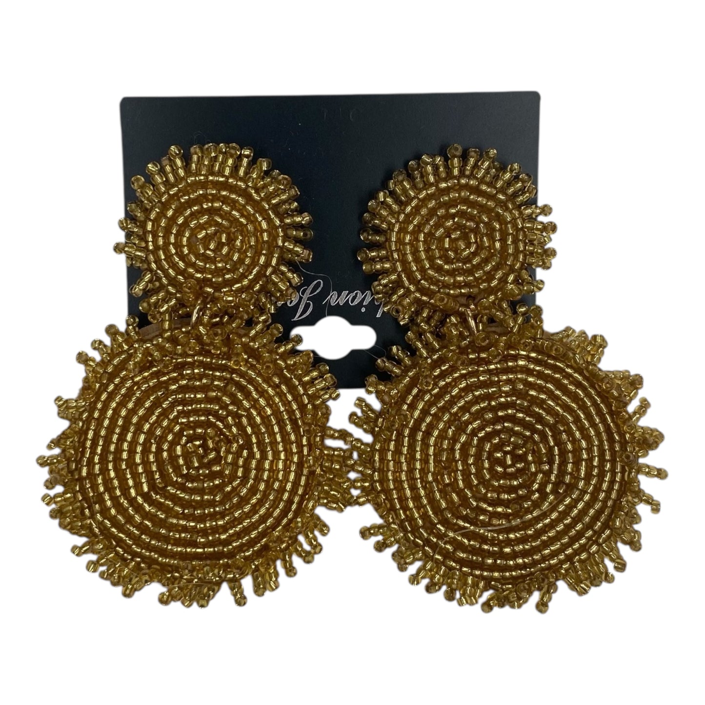 Earrings Statement By Cme In Gold