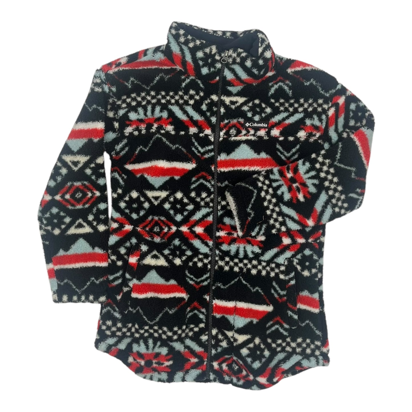 Athletic Fleece By Columbia In Black & Red, Size:Xl