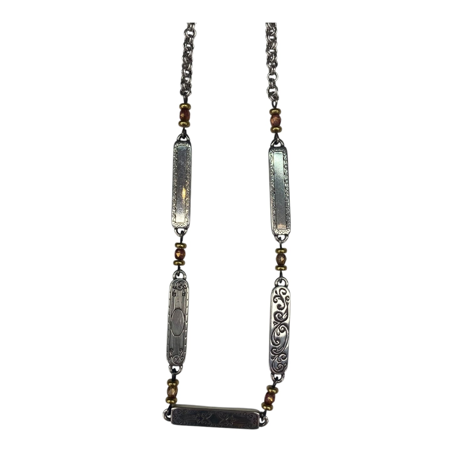 Necklace Set By Brighton In Silver, Size:02 Piece Set