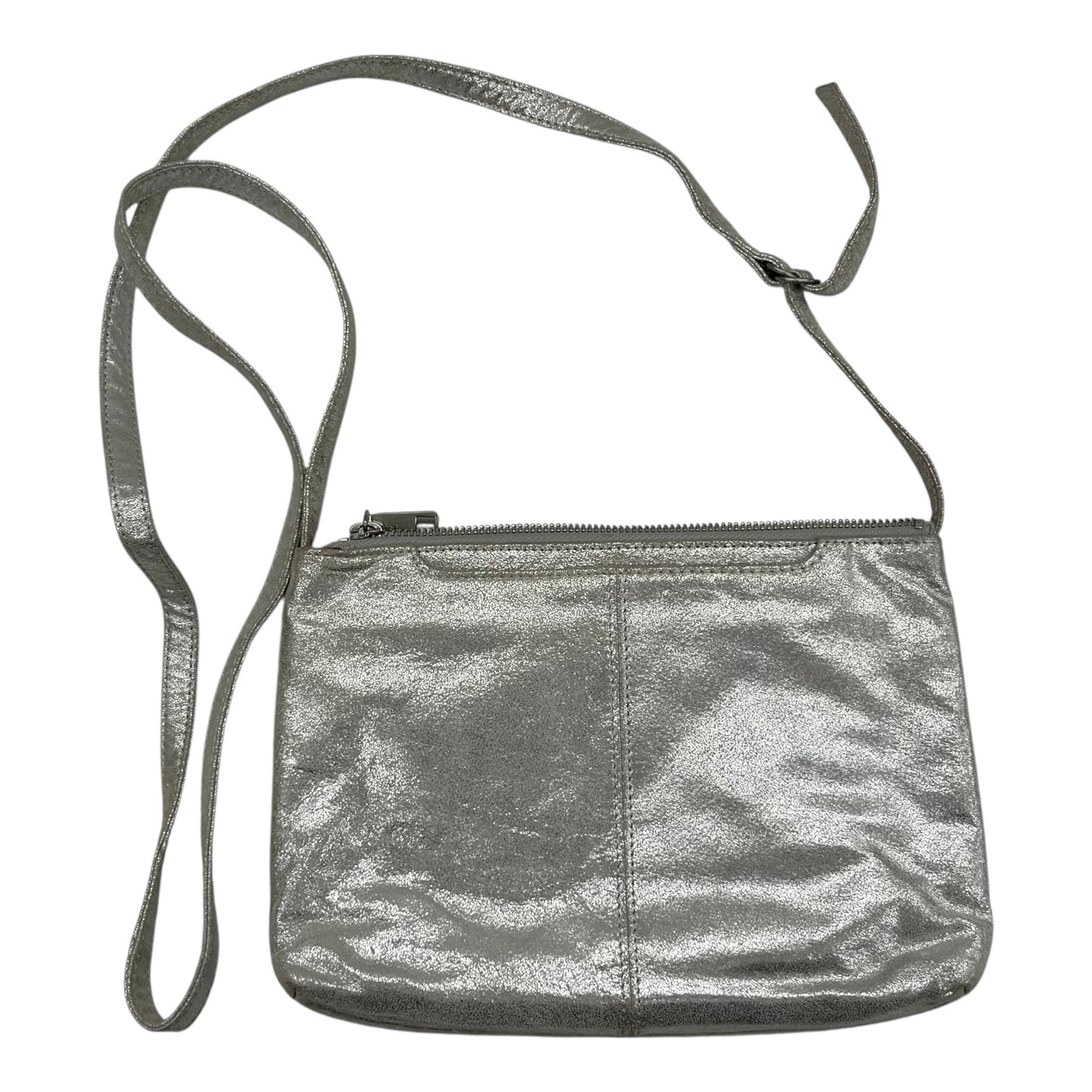 Crossbody By Hobo Intl In Silver, Size:Medium