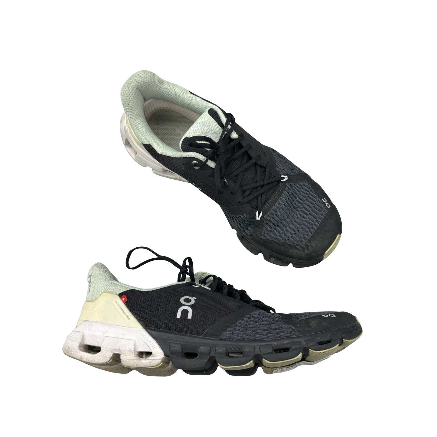 Shoes Athletic By On Cloud In Black & Blue, Size:9