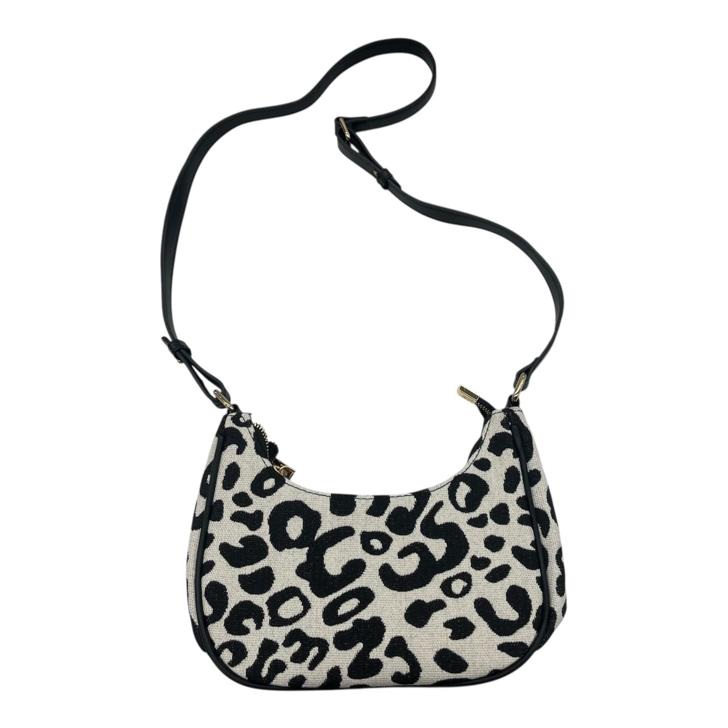 Crossbody By Montana West In Black & Cream, Size:Small