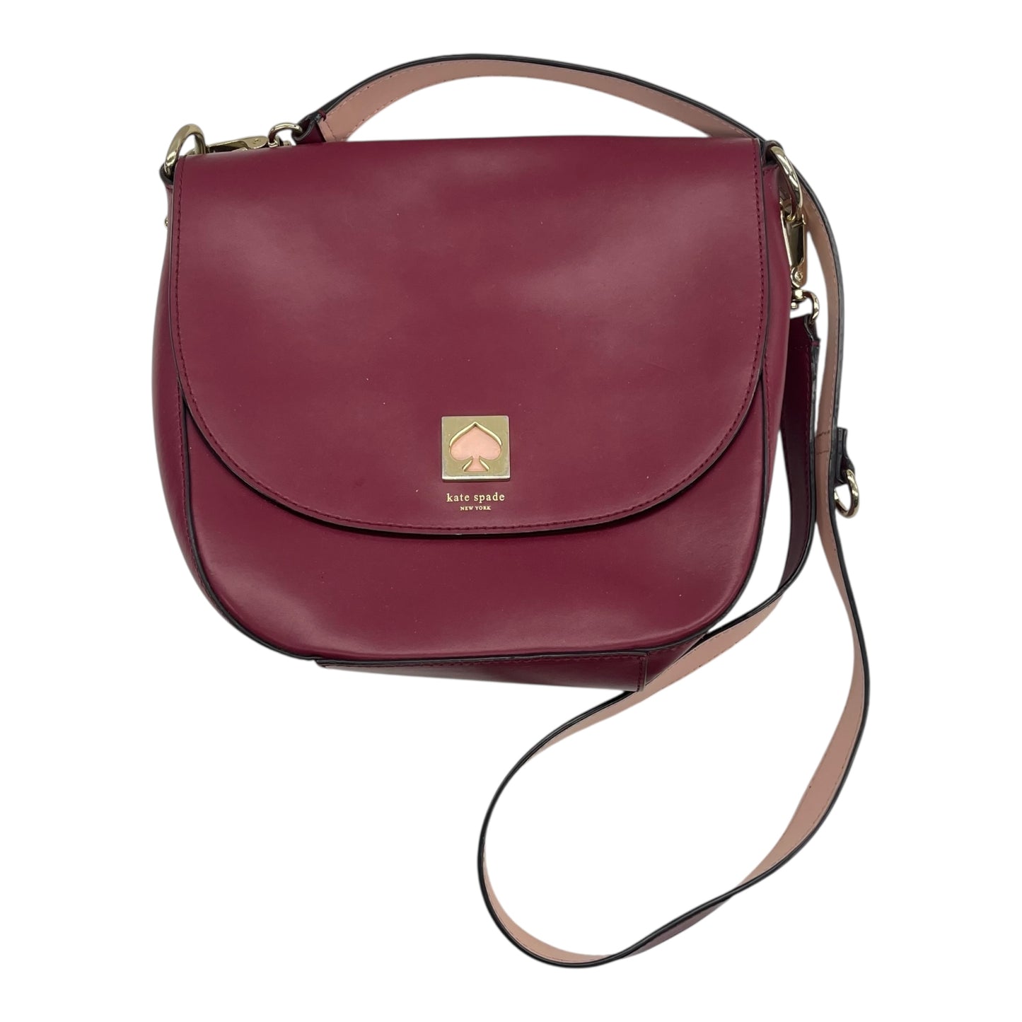 Crossbody Designer By Kate Spade In Red, Size:Medium