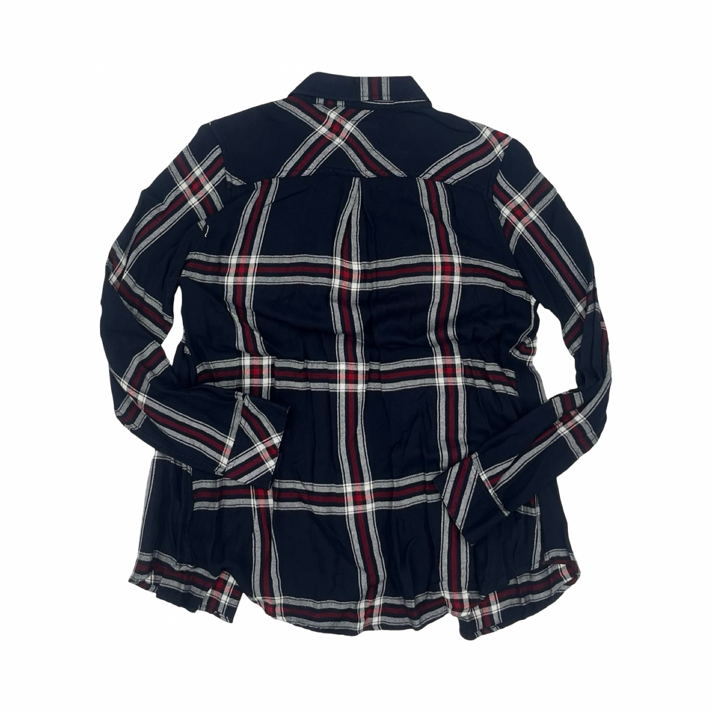 Blouse Ls By Rails In Blue Red & White, Size:M