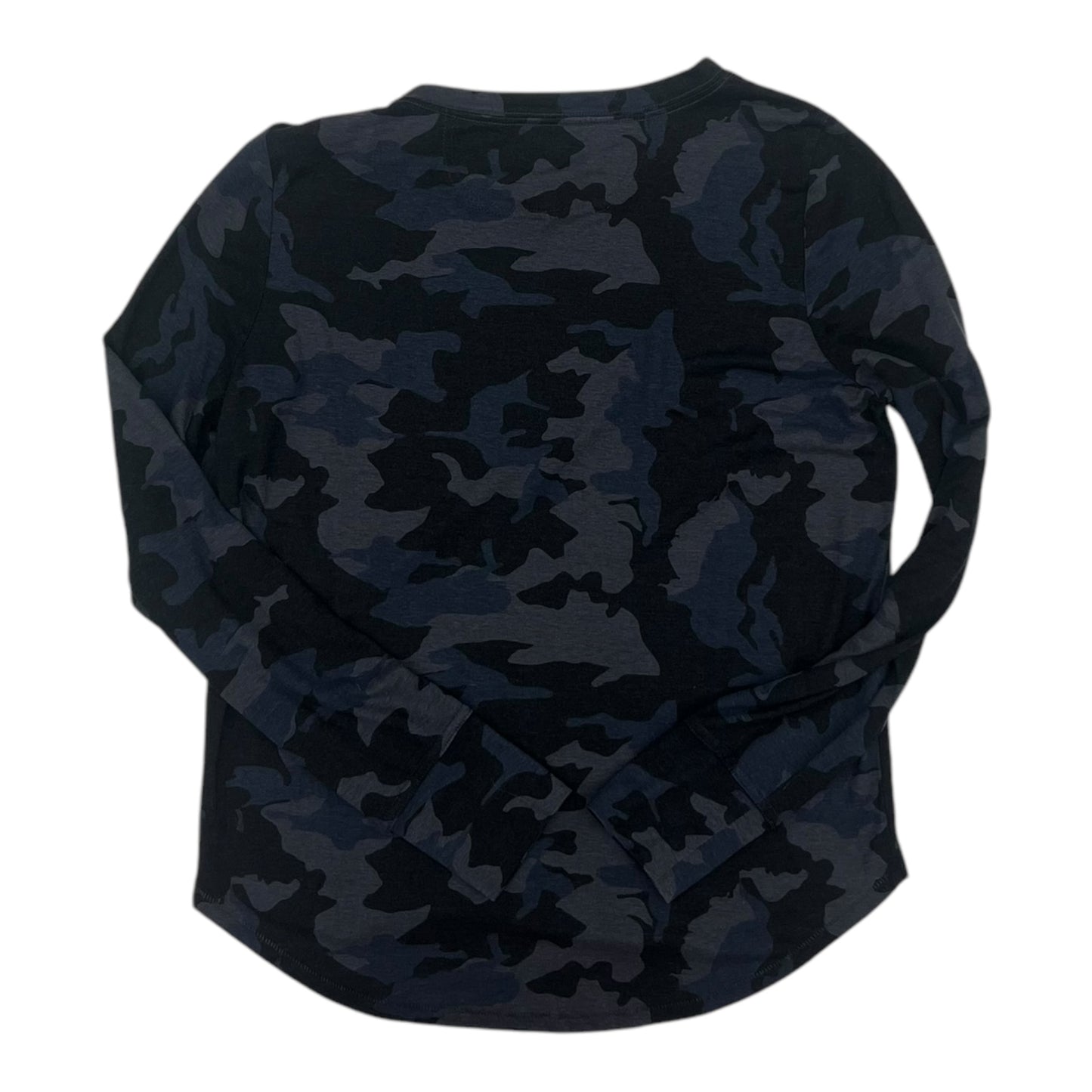 Athletic Top Ls Crewneck By Prana In Camouflage Print, Size:M