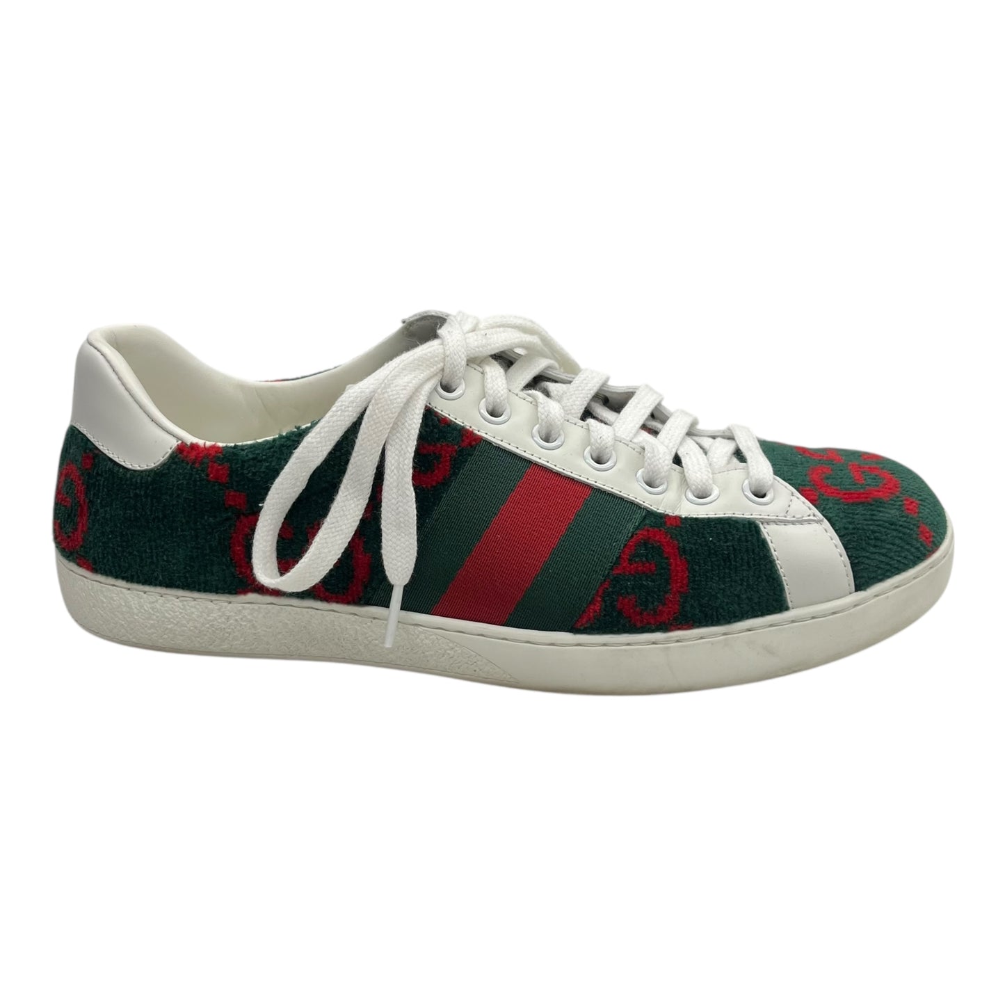 Shoes Luxury Designer By Gucci In Green, Size:10