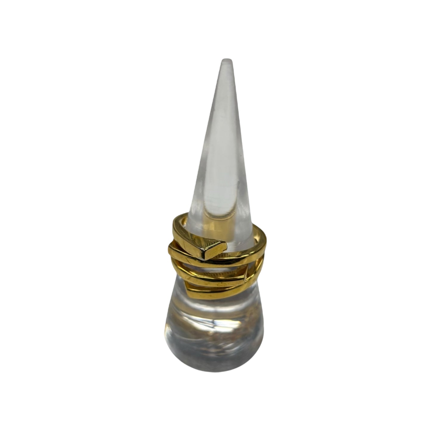 RING STATEMENT by CLOTHES MENTOR In GOLD