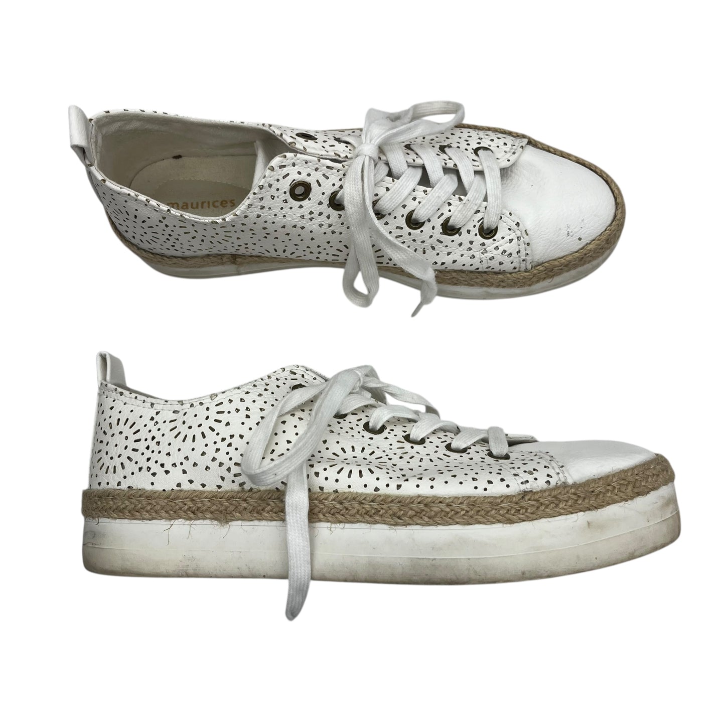 Shoes Sneakers By Maurices In Cream, Size:9