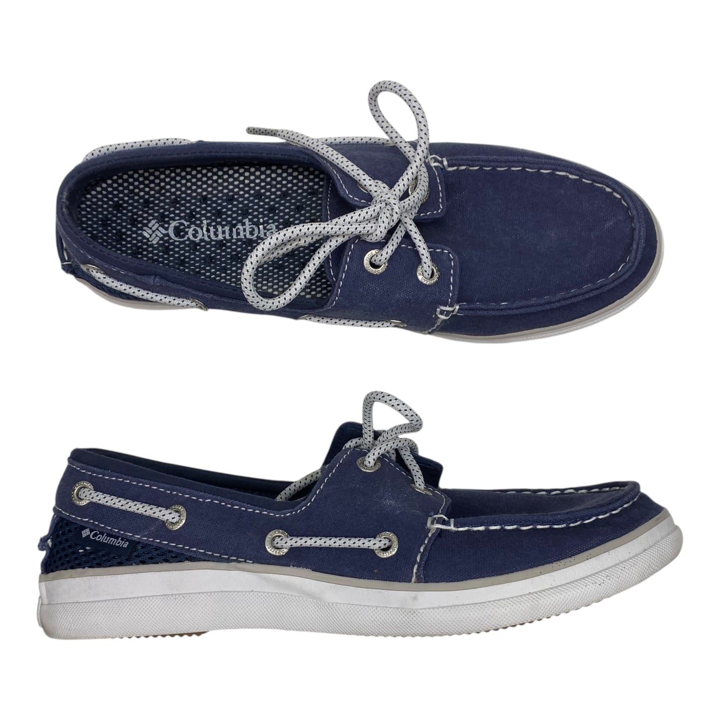 Shoes Flats By Columbia In Blue, Size:7.5