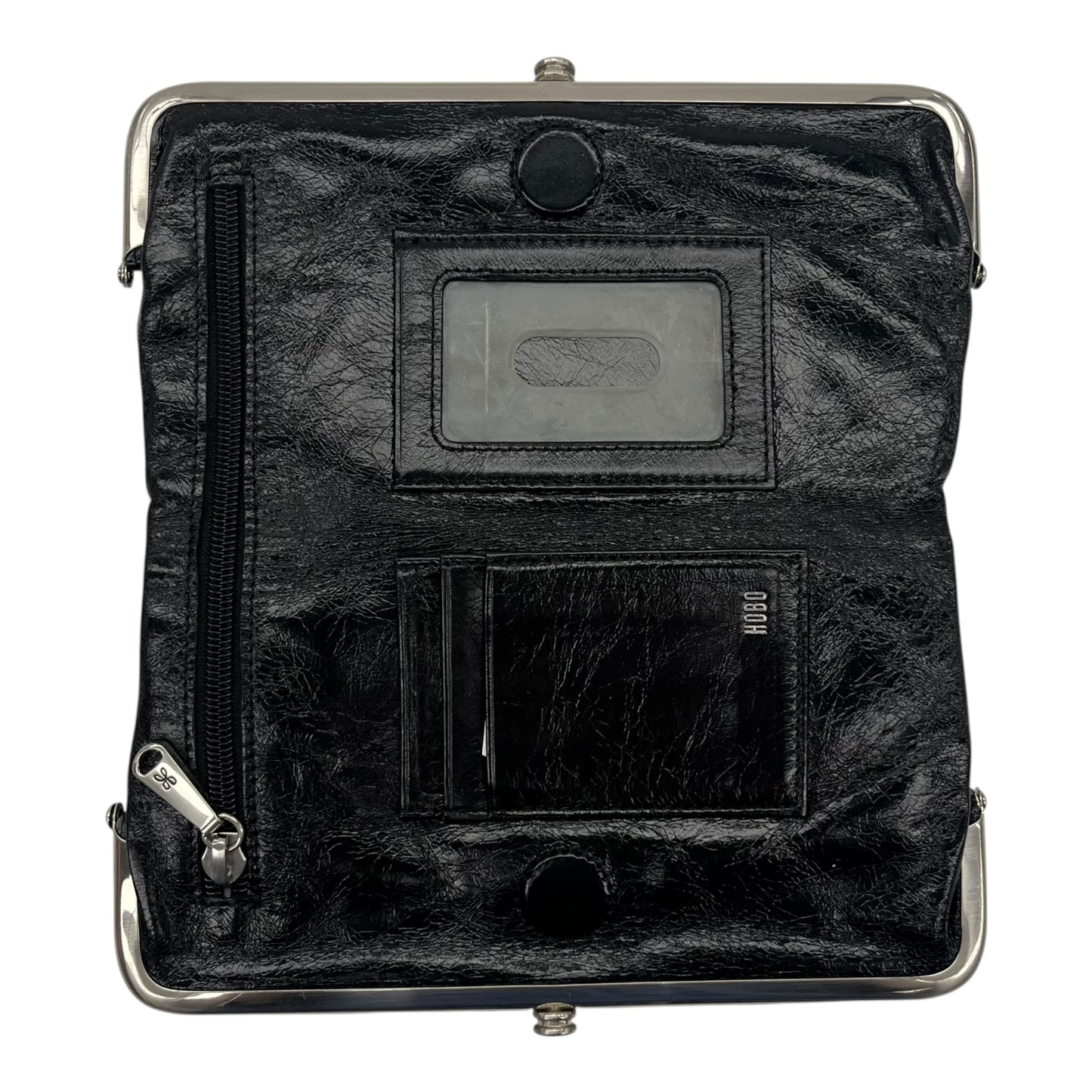 Clutch Leather By Hobo Intl In Black, Size:Medium