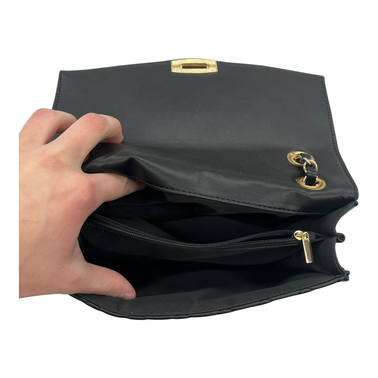 Crossbody By Clothes Mentor In Black, Size:Medium