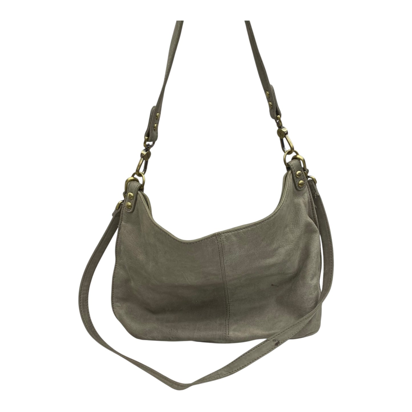 Handbag Leather By Hobo Intl In Tan, Size:Medium