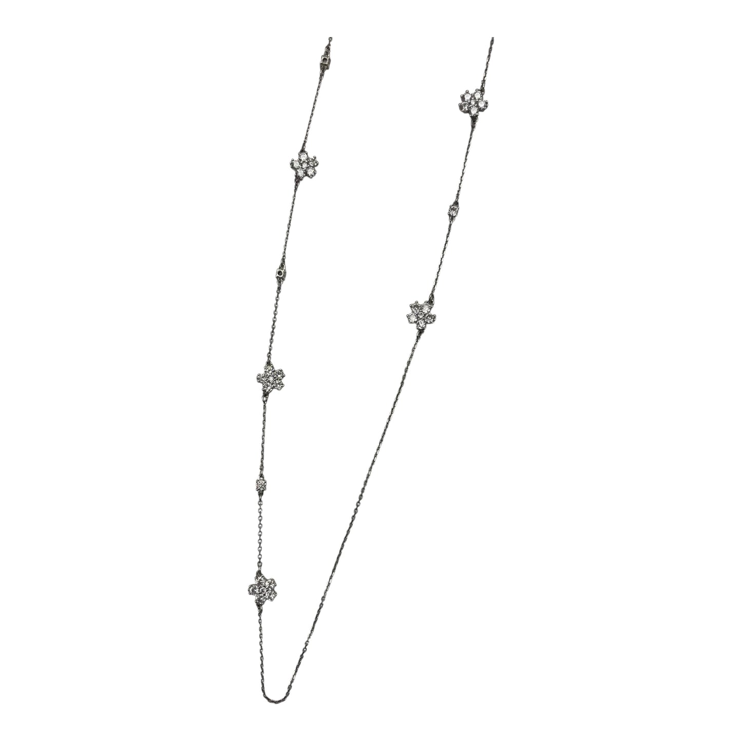 Necklace Designer By Kate Spade In Silver