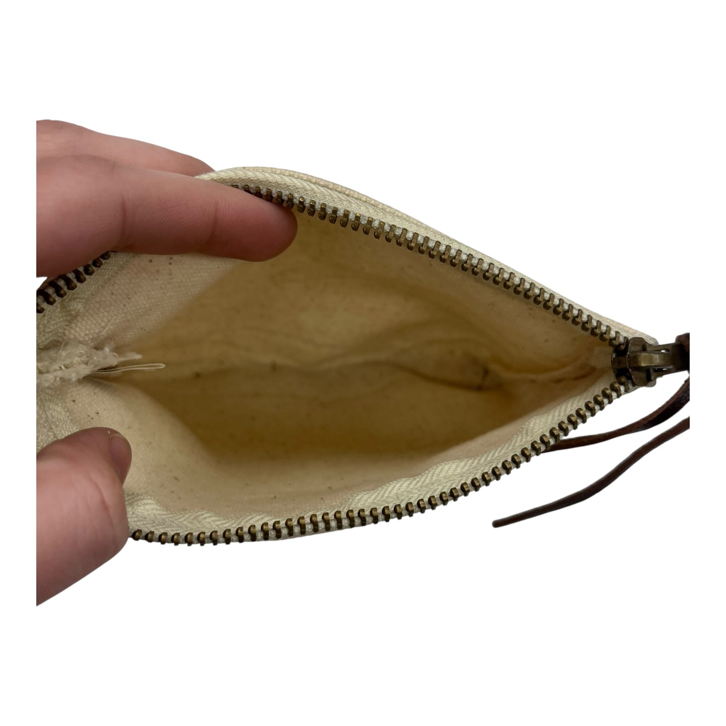Coin Purse By Clothes Mentor In Tan, Size:Small