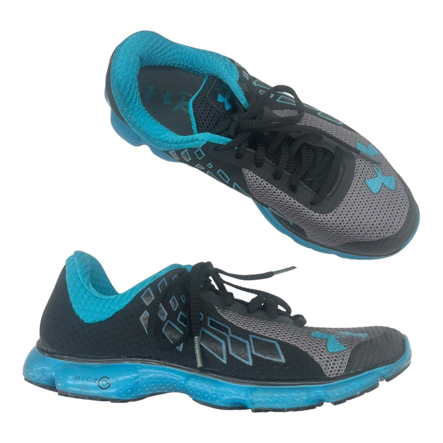 Shoes Athletic By Adidas In Black & Blue, Size:8.5