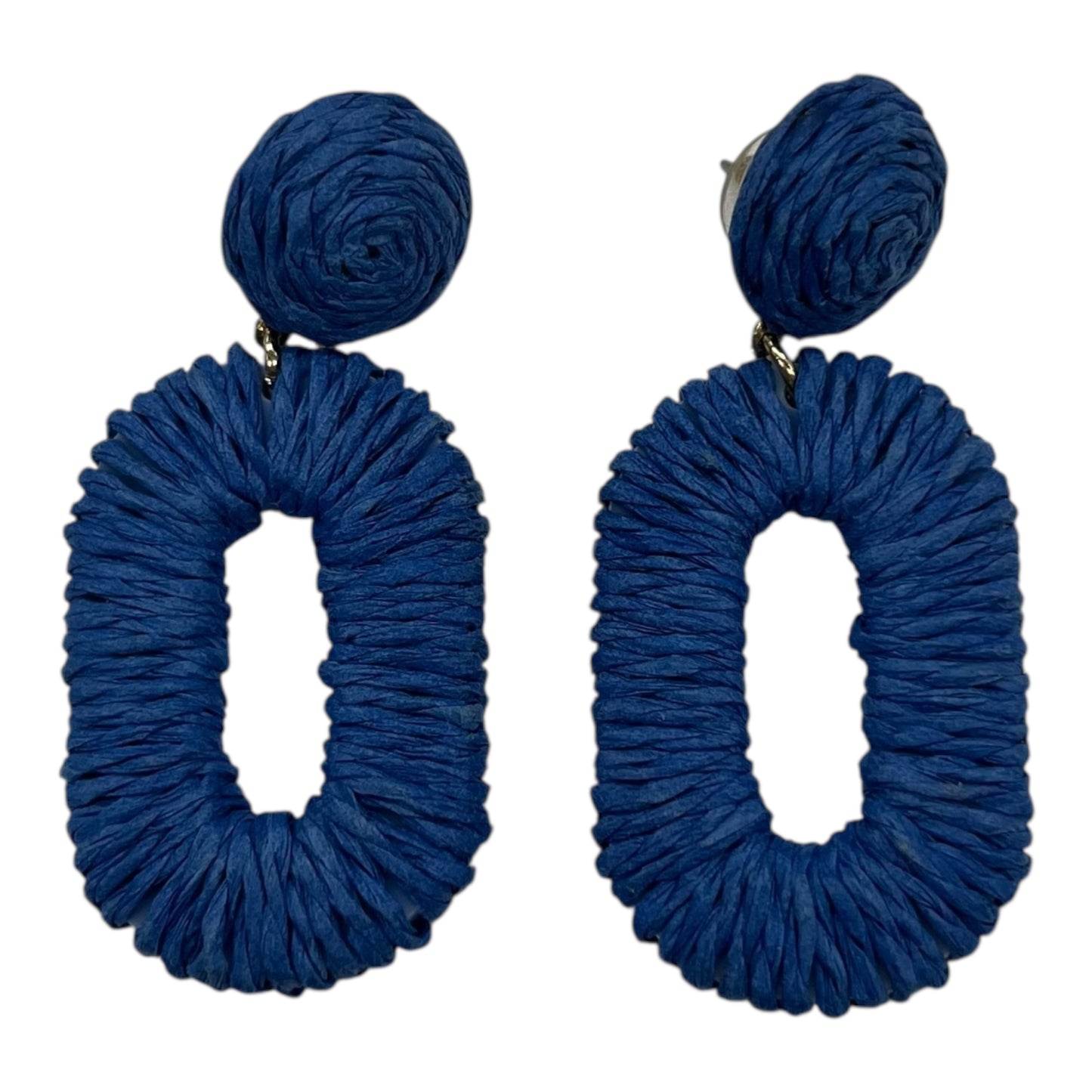 Earrings Dangle/Drop By Clothes Mentor In Blue
