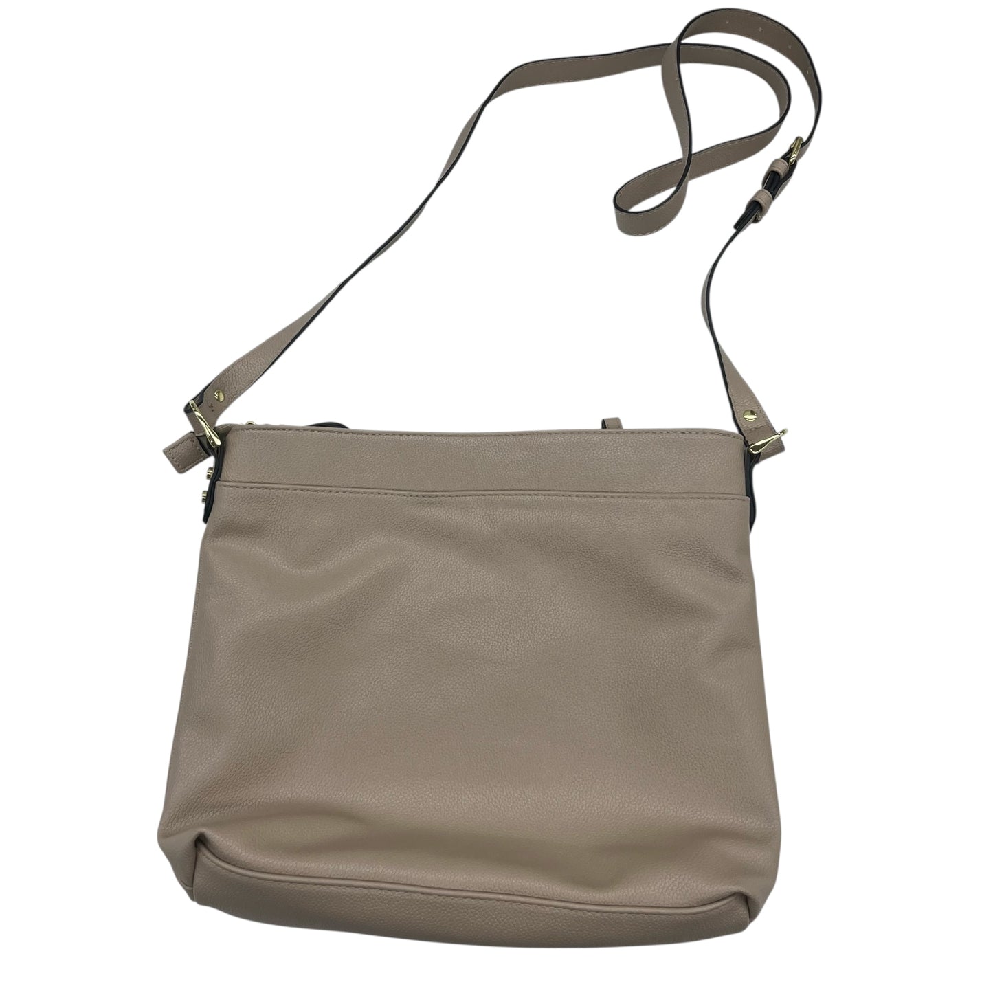 Crossbody By Clothes Mentor In Cream, Size:Medium