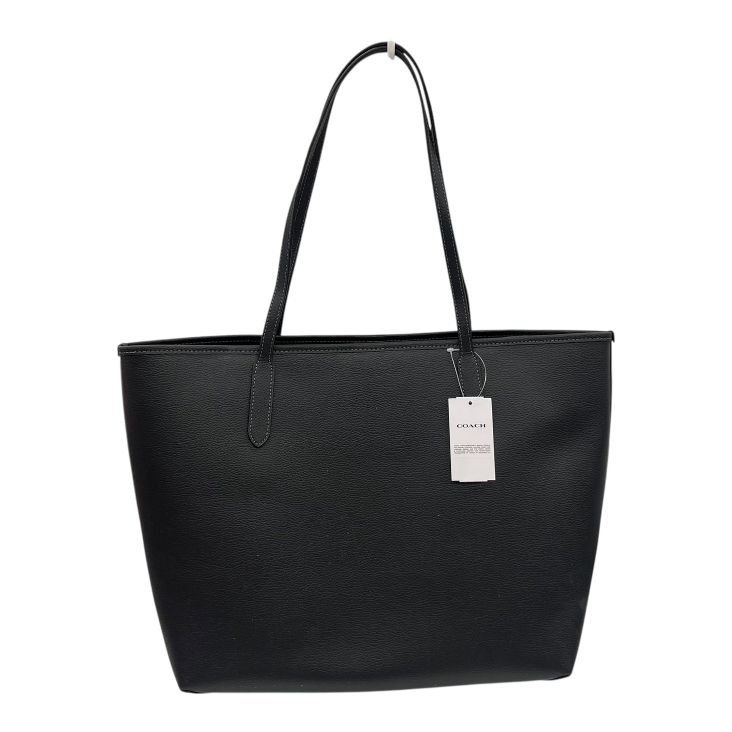 Tote Designer By Coach In Black, Size:Large