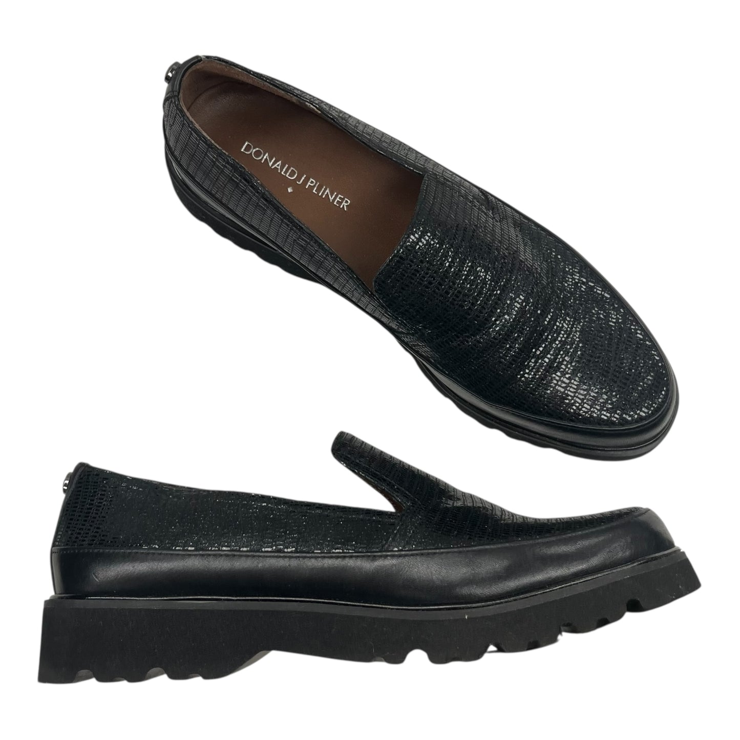Shoes Flats By Donald Pliner In Black, Size:8