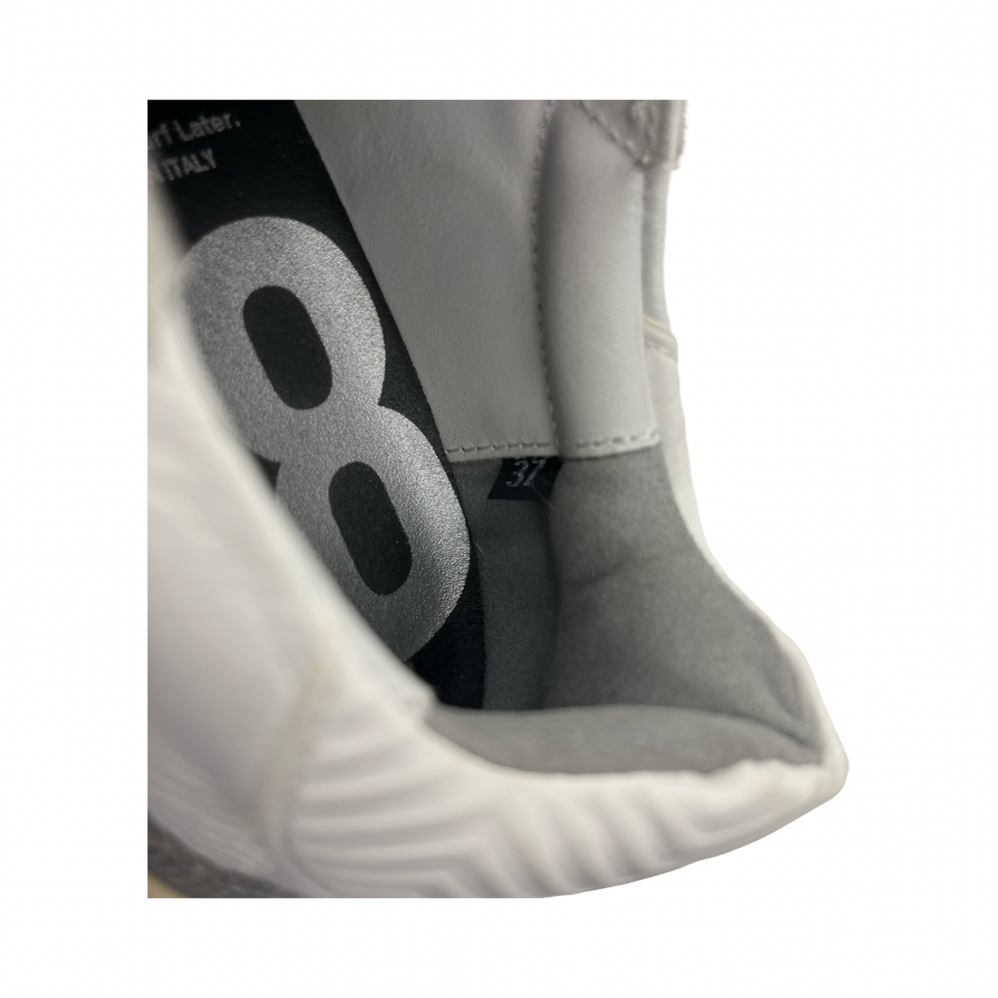 Shoes Sneakers By P448 In Grey & White, Size:6.5