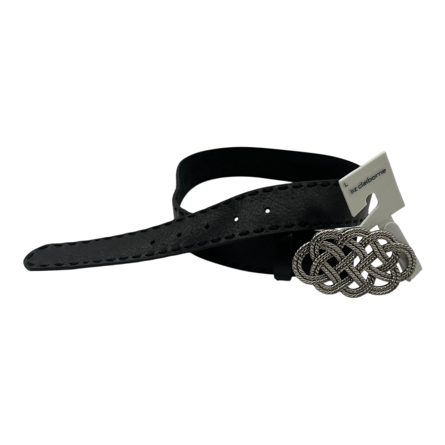 Belt Leather By Liz Claiborne In Black