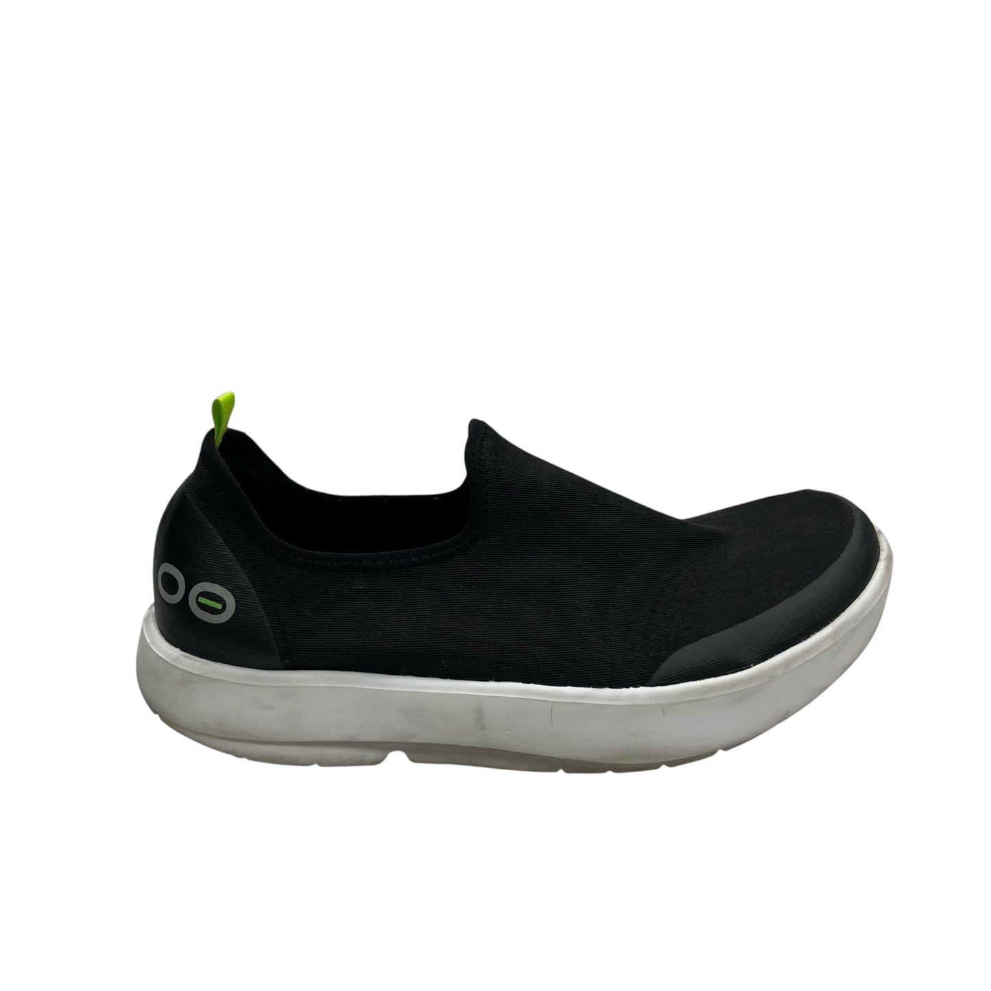 Shoes Flats By Oofos In Black, Size:9
