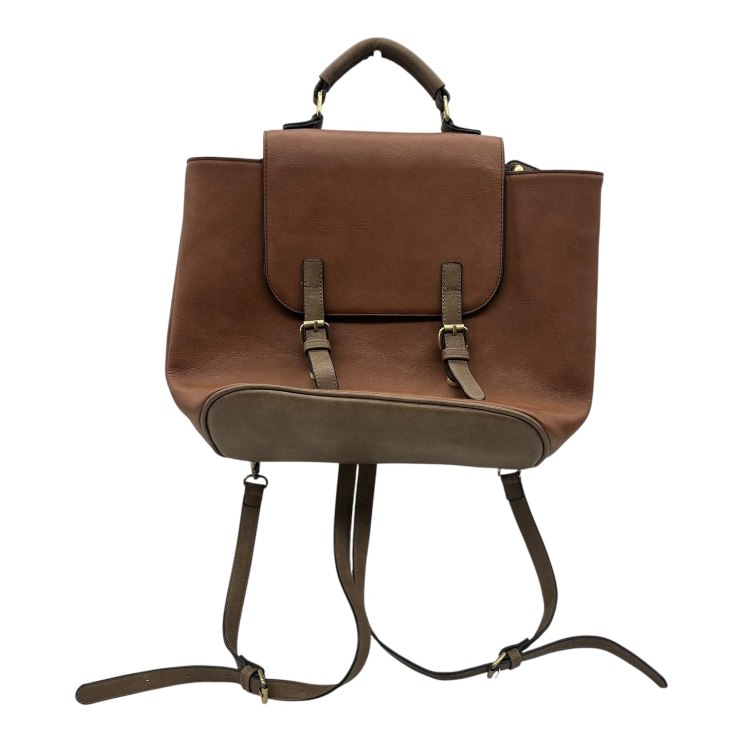 BACKPACK by JEN & CO In BROWN, Size: MEDIUM