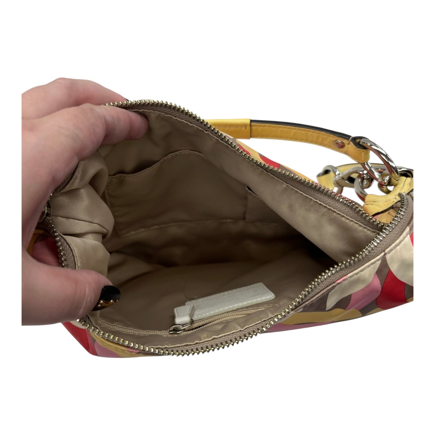 Handbag Designer By Coach In Multi, Size:Medium