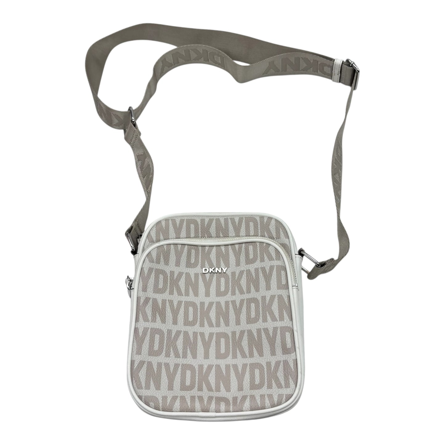 Crossbody By Dkny In Tan, Size:Small