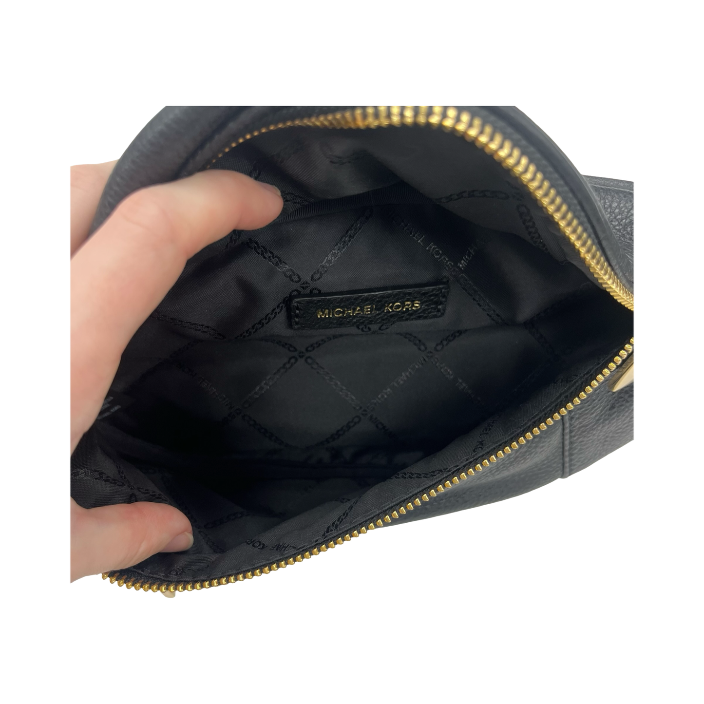 Belt Bag Designer By Michael Kors In Black, Size:Medium