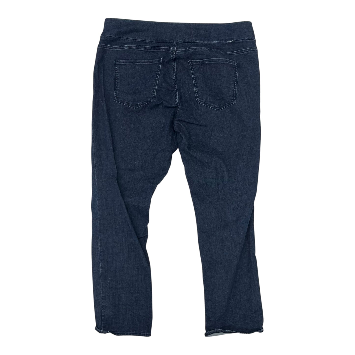Jeans Straight By Jag In Blue Denim, Size:20