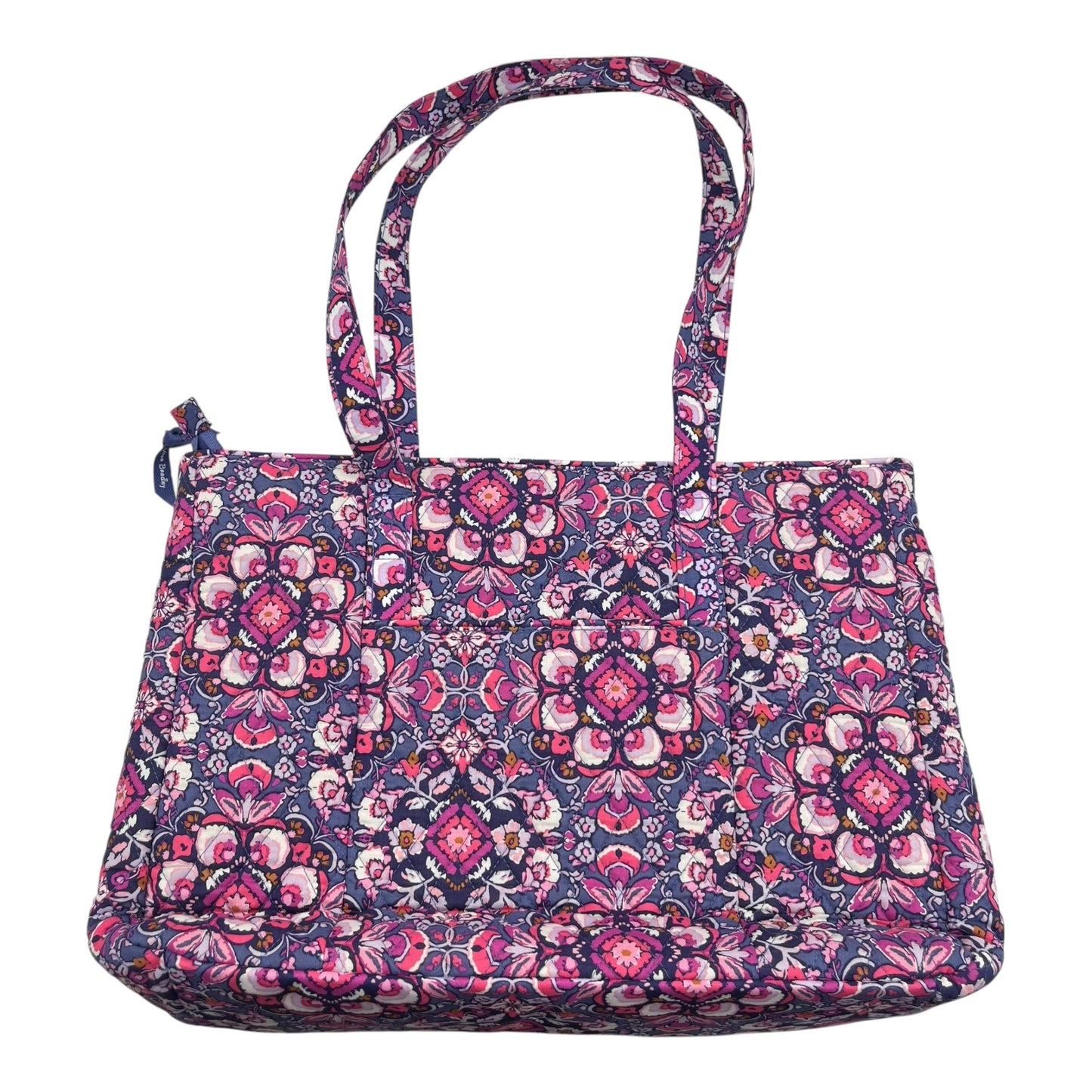 Handbag By Vera Bradley In Pink & Purple, Size:Large