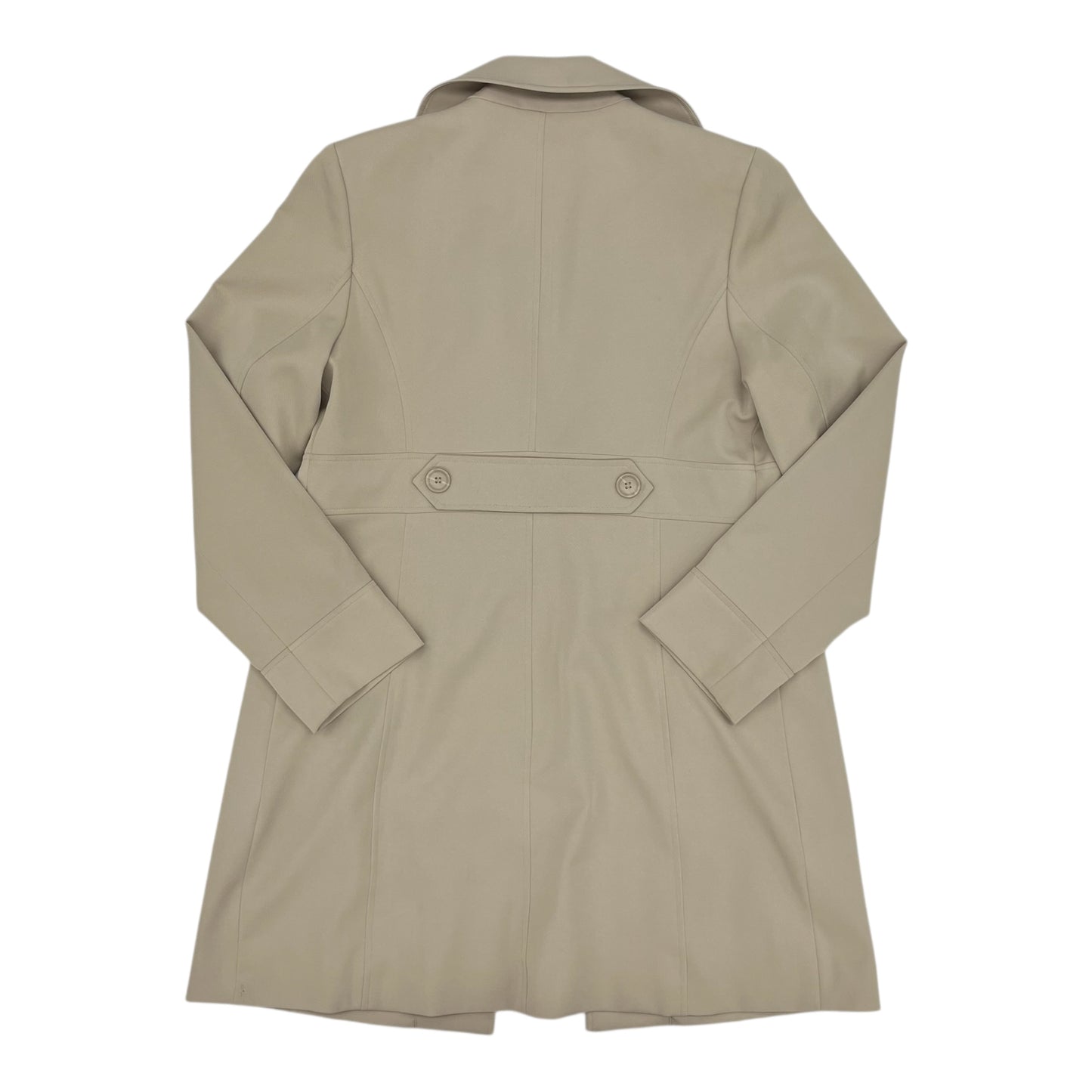 Coat Peacoat By Clothes Mentor In Tan, Size:L