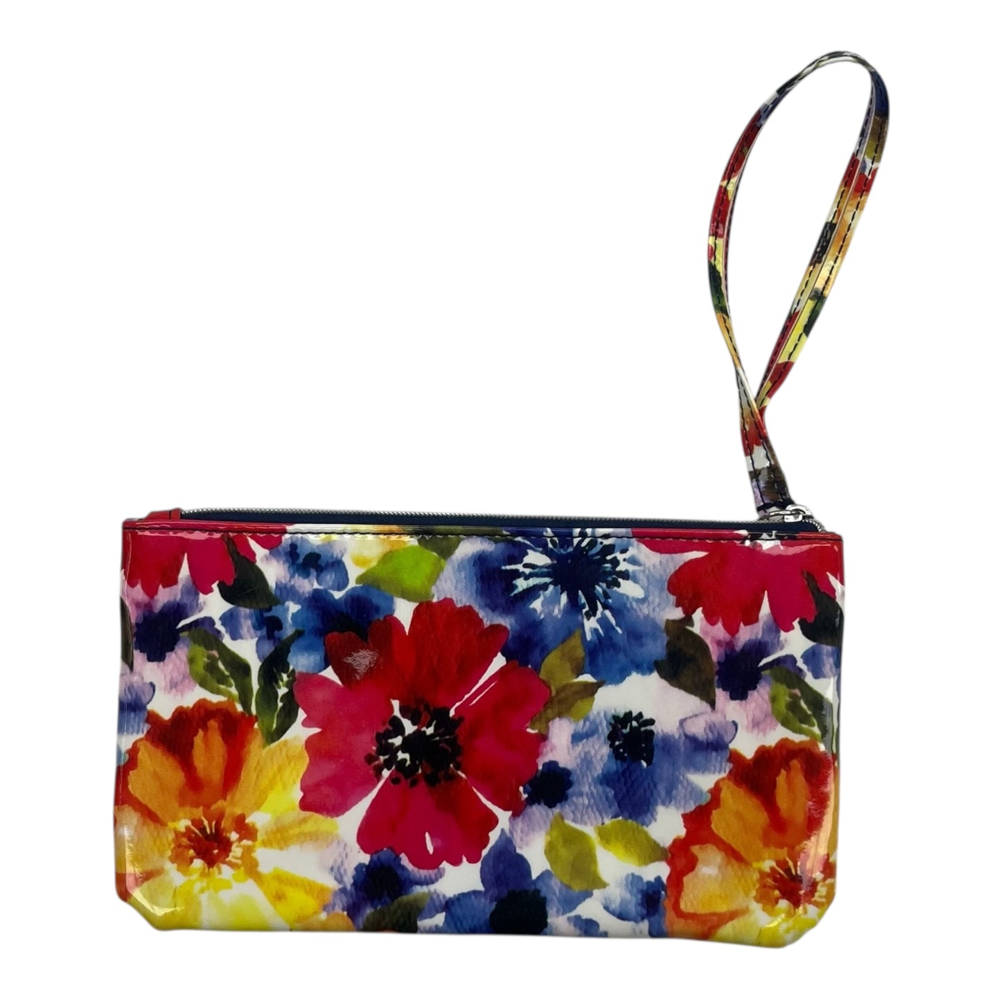Wristlet By Clothes Mentor In Floral Print, Size:Medium