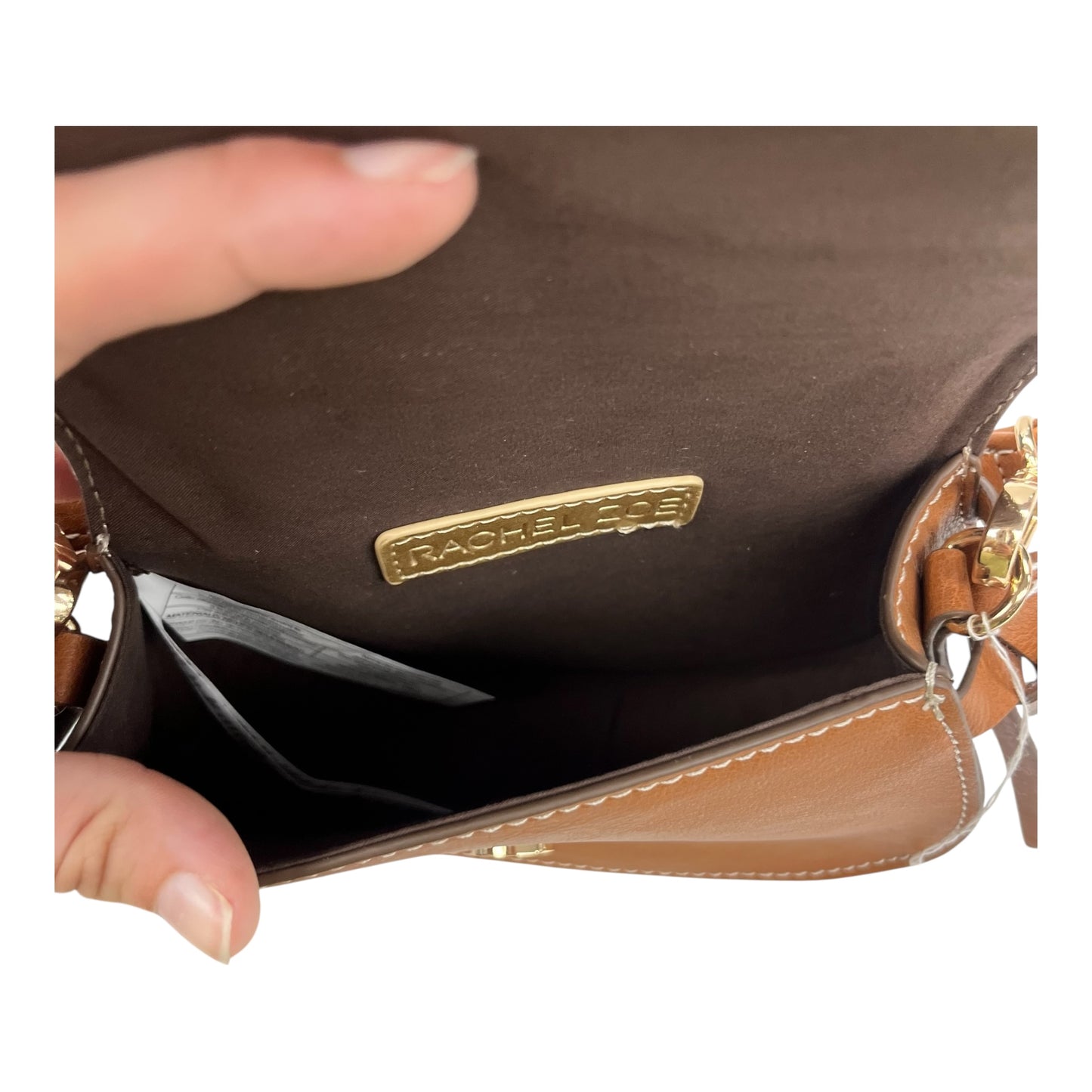 Crossbody By Rachel Zoe In Brown, Size:Small
