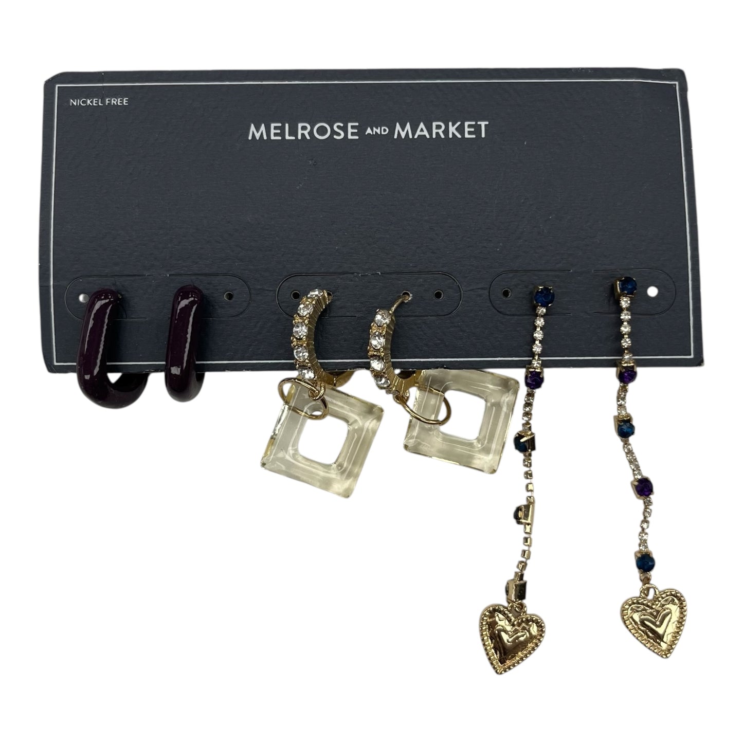 Earrings Other By Clothes Mentor In Multi, Size:03 Piece Set