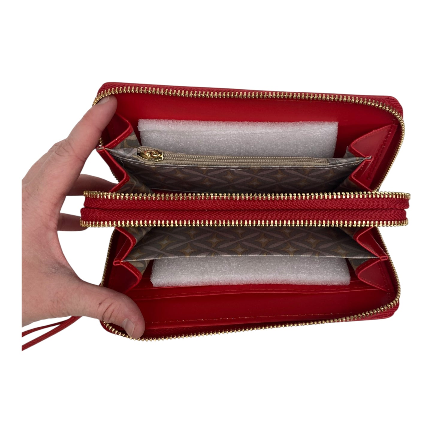 Wristlet By Clothes Mentor In Red, Size:Large